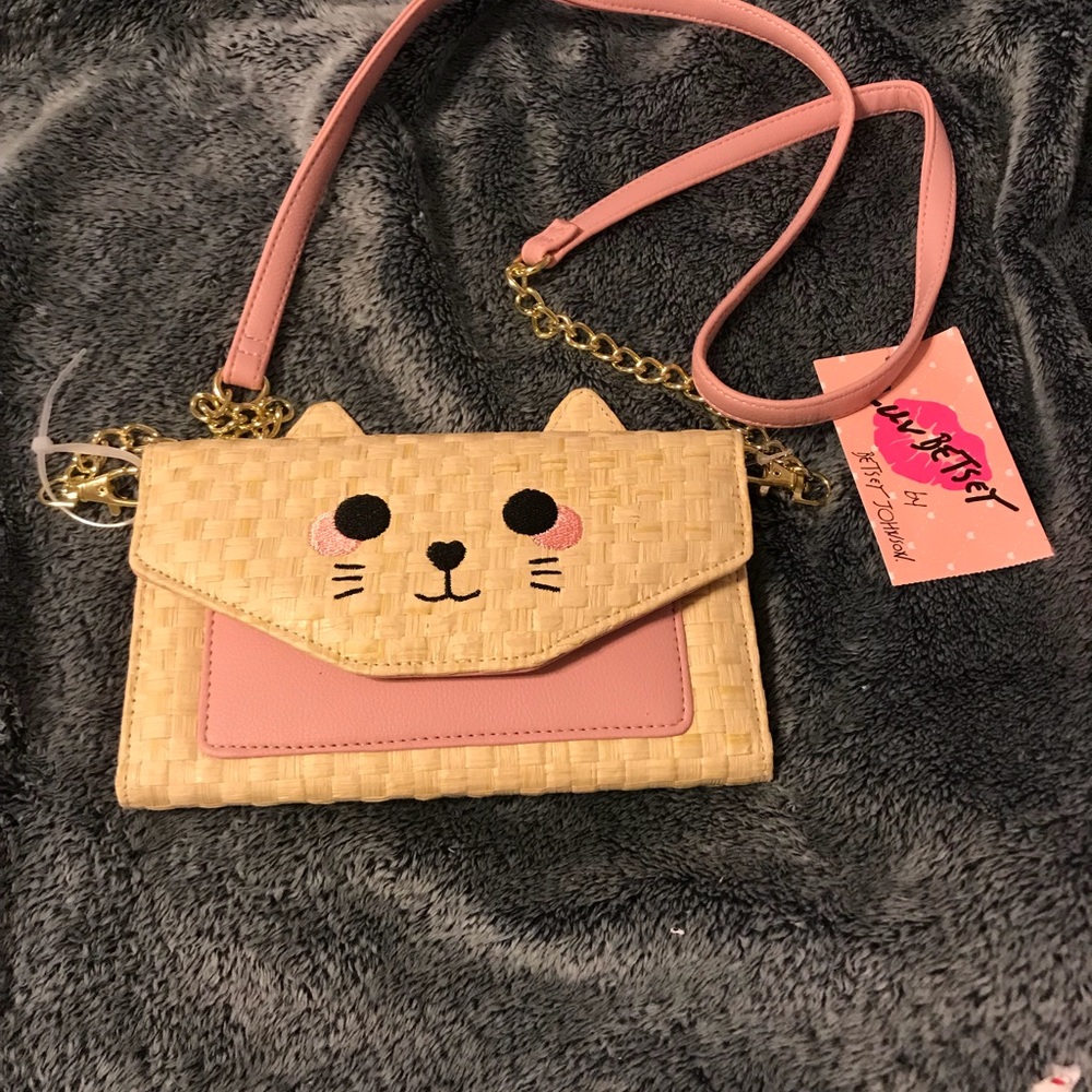 New Betsy Johnson wallet crossbody
